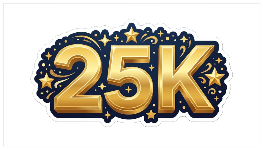 $25K